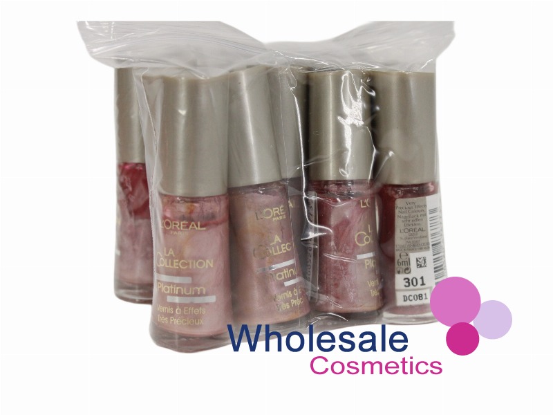 17 x L'Oreal La Collection Platinum Nail Polish - 301